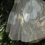 アンティークかぎ針編みスカート