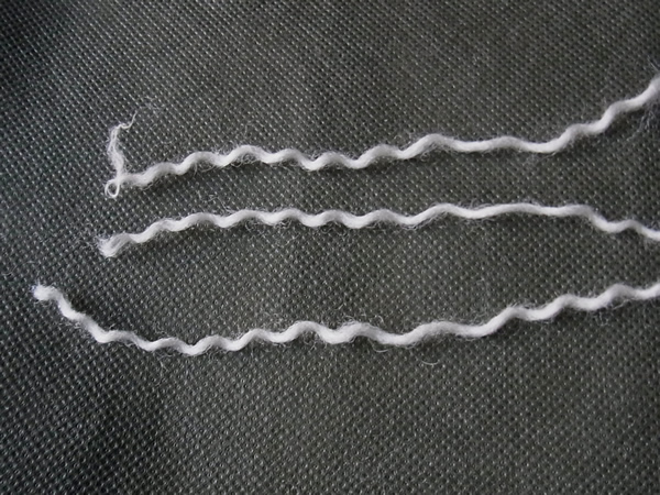 毛糸を繊維化する