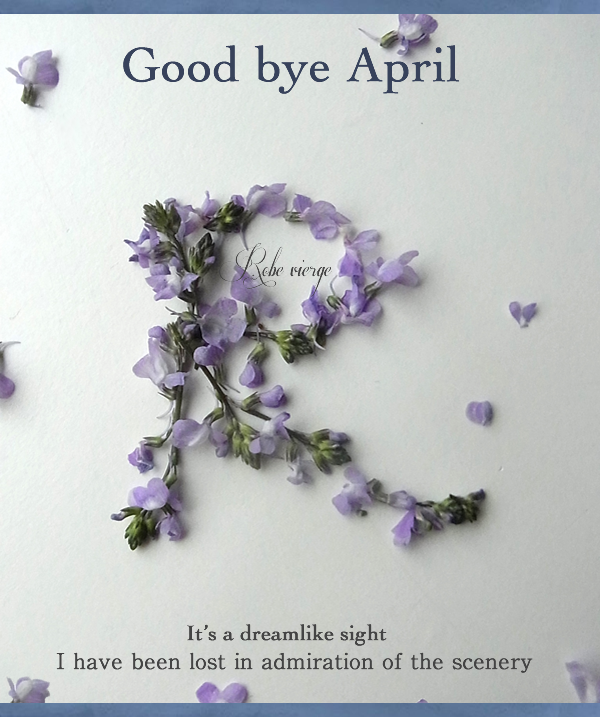 Good bye April