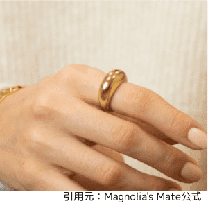 Magnolias-Mateぷっくりボリュームリング