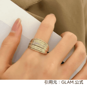 glam.エレガントウィスパーリング