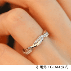 glam.ツイストジルコニアリング
