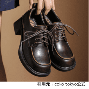 cokotokyoレースアップシューズ