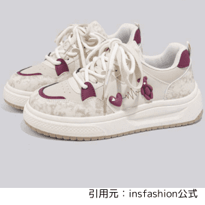 insfashionスニーカー