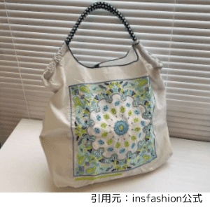 insfashionトートバッグ