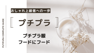 プチプラ服。フードにフード