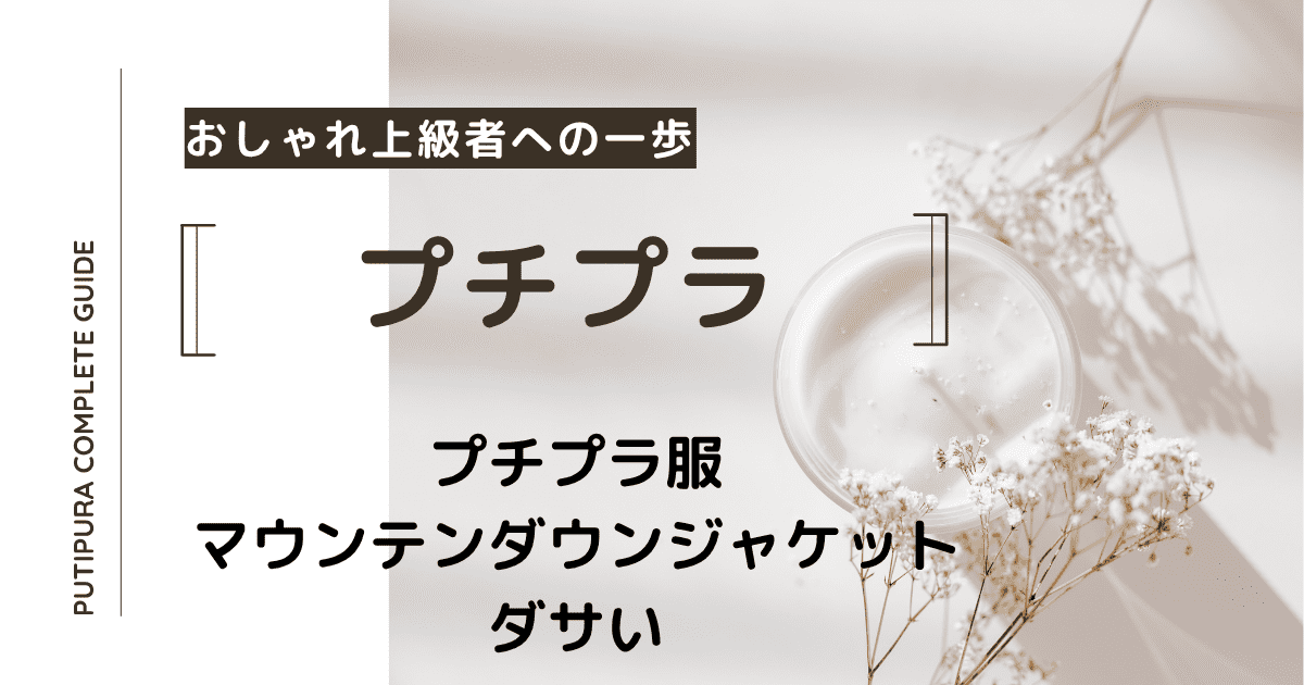 アイキャッチーマウンテンダウンジャケットダサい