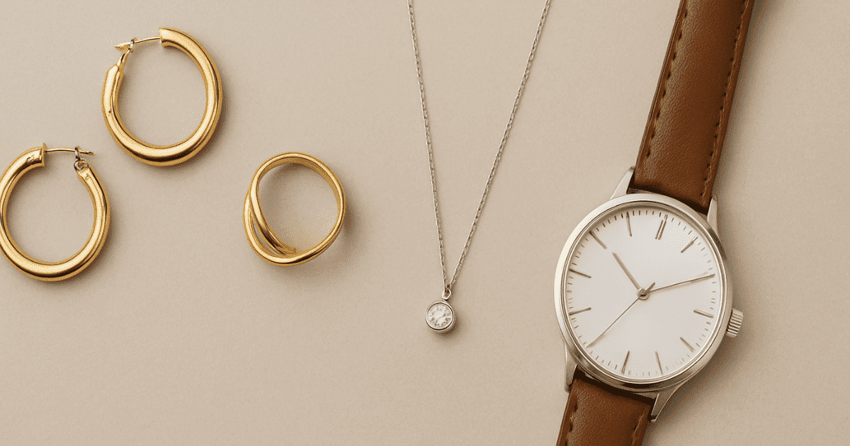 アクセサリー・時計（ピアスリングネックレス時計-等）