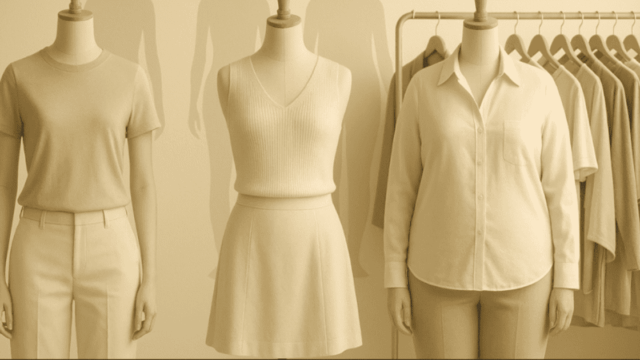 体型・似合わせ（骨格体型似合う人・似合わない）