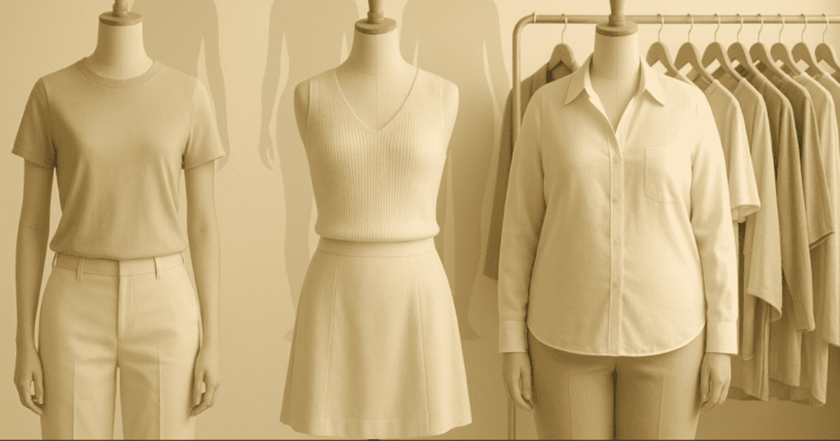 体型・似合わせ（骨格体型似合う人・似合わない）